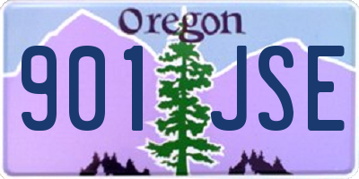 OR license plate 901JSE