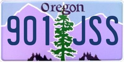 OR license plate 901JSS