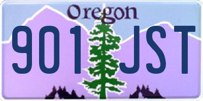 OR license plate 901JST
