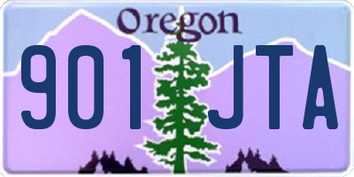 OR license plate 901JTA