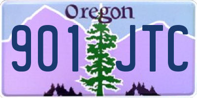 OR license plate 901JTC