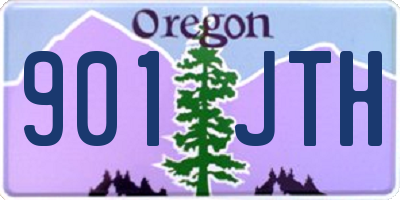 OR license plate 901JTH