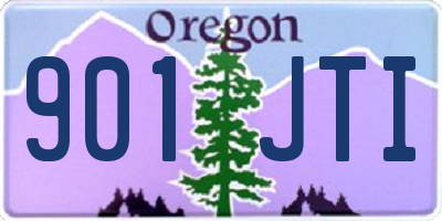 OR license plate 901JTI