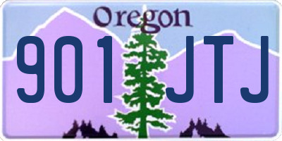 OR license plate 901JTJ