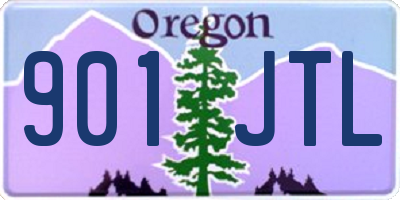 OR license plate 901JTL