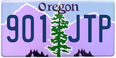 OR license plate 901JTP