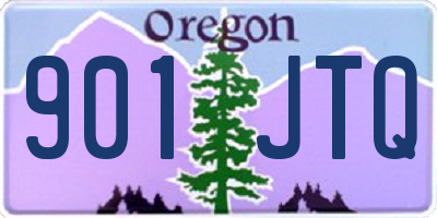 OR license plate 901JTQ