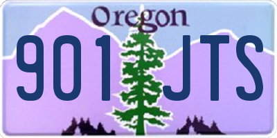 OR license plate 901JTS
