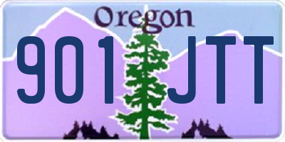 OR license plate 901JTT