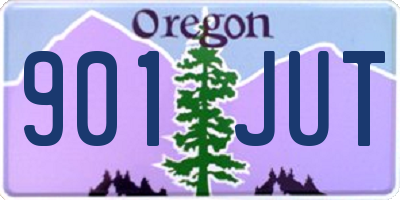 OR license plate 901JUT