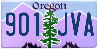 OR license plate 901JVA