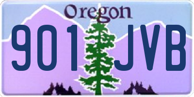 OR license plate 901JVB