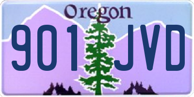 OR license plate 901JVD