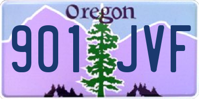 OR license plate 901JVF