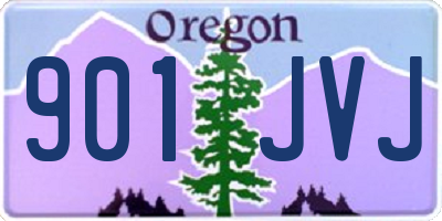 OR license plate 901JVJ