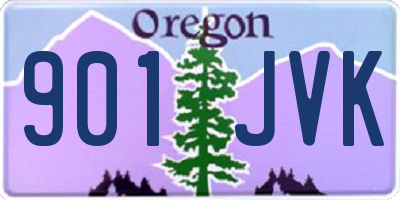 OR license plate 901JVK