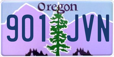 OR license plate 901JVN
