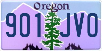 OR license plate 901JVO