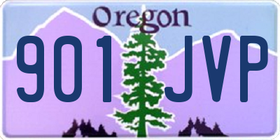 OR license plate 901JVP
