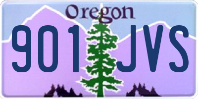 OR license plate 901JVS