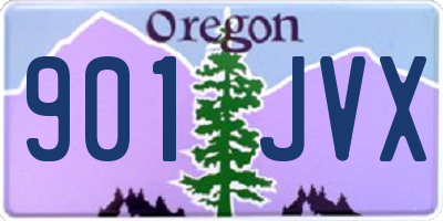 OR license plate 901JVX