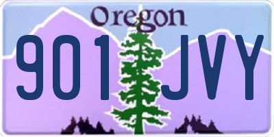 OR license plate 901JVY