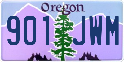 OR license plate 901JWM