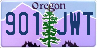 OR license plate 901JWT
