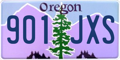 OR license plate 901JXS