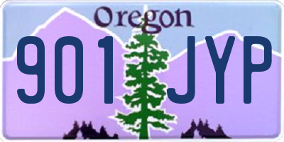 OR license plate 901JYP