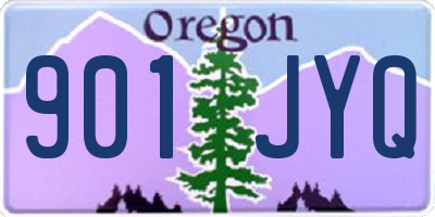 OR license plate 901JYQ