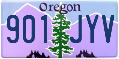 OR license plate 901JYV