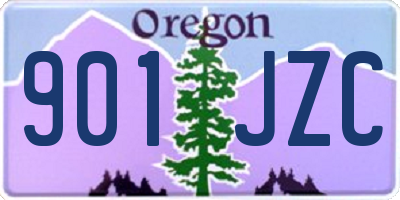 OR license plate 901JZC