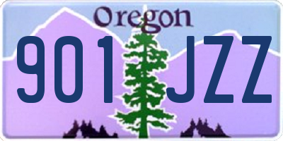 OR license plate 901JZZ