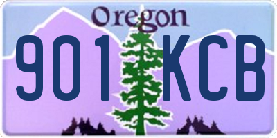 OR license plate 901KCB