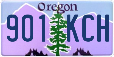 OR license plate 901KCH