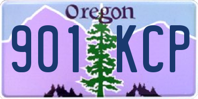 OR license plate 901KCP