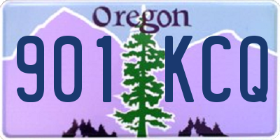 OR license plate 901KCQ