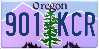 OR license plate 901KCR