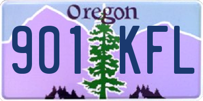 OR license plate 901KFL