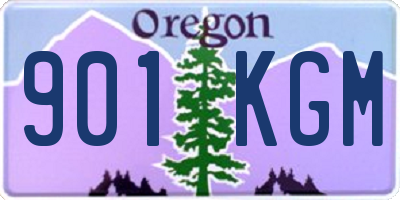 OR license plate 901KGM