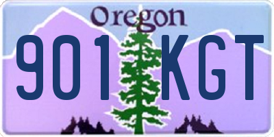 OR license plate 901KGT