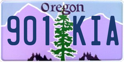 OR license plate 901KIA