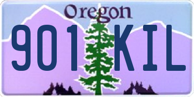 OR license plate 901KIL