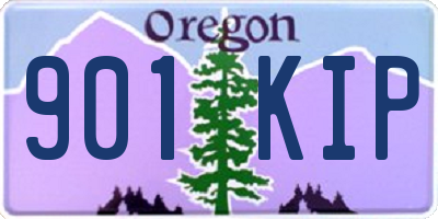 OR license plate 901KIP