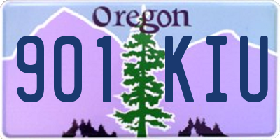 OR license plate 901KIU
