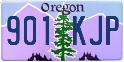 OR license plate 901KJP