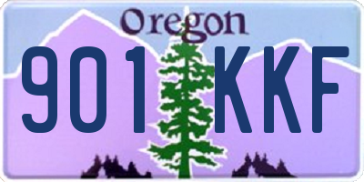 OR license plate 901KKF