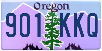 OR license plate 901KKQ