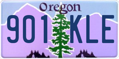 OR license plate 901KLE